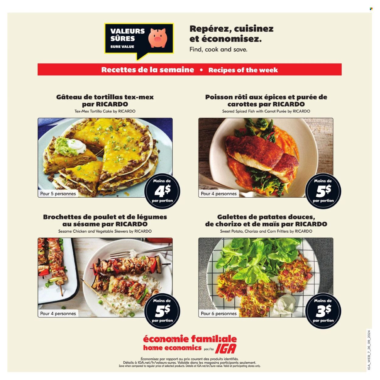 IGA flyer - September 26, 2024 - October 02, 2024. Page 31
