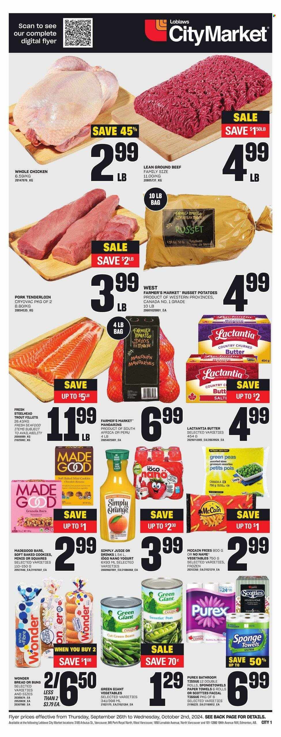Loblaws flyer - September 26, 2024 - October 02, 2024. Page 1
