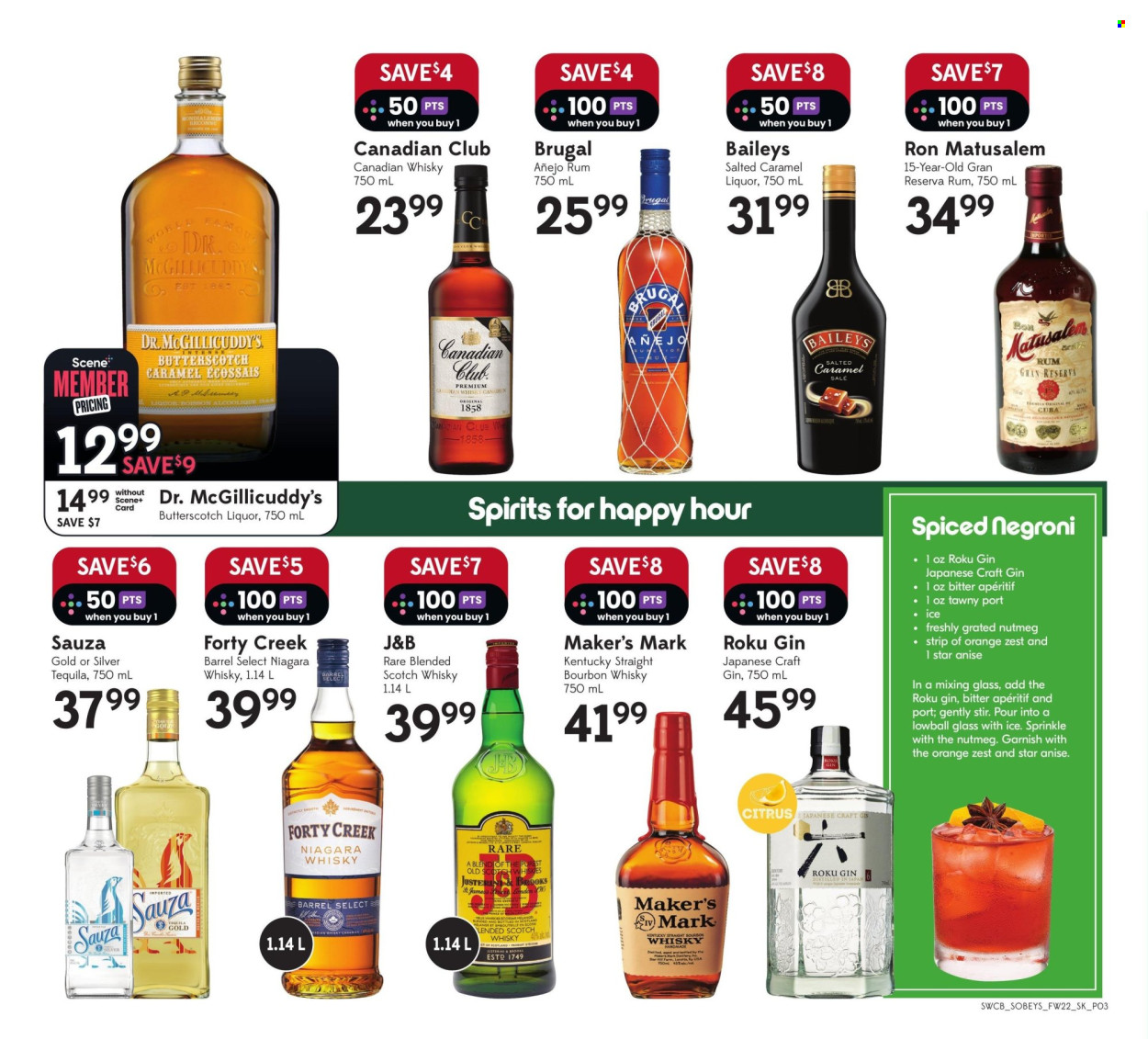 Sobeys Liquor flyer - September 26, 2024 - October 02, 2024. Page 3