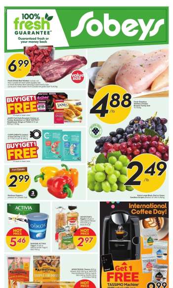Sobeys Flyer - September 26, 2024 - October 02, 2024.