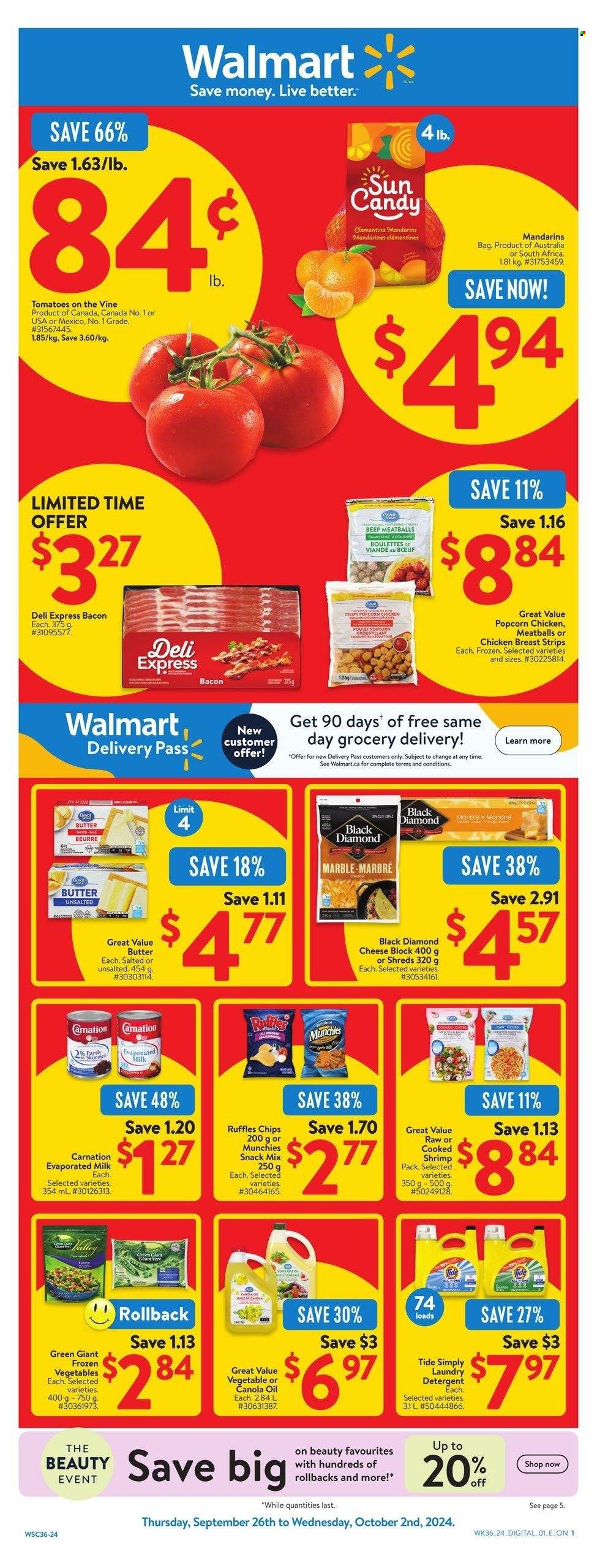 Walmart flyer - September 26, 2024 - October 02, 2024. Page 1