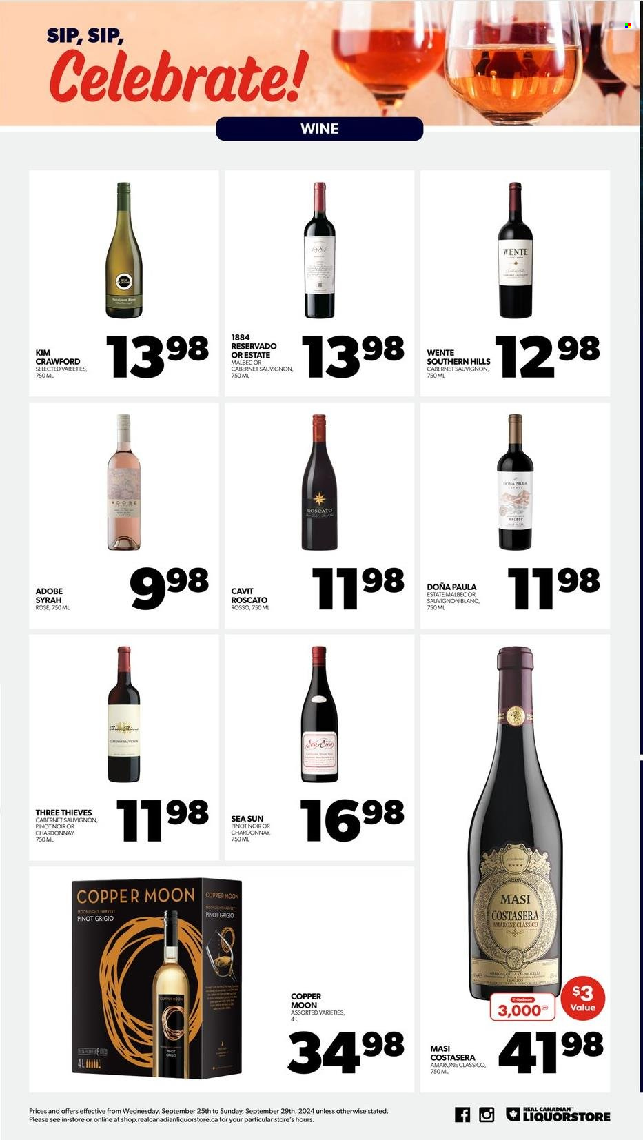 Real Canadian Liquorstore flyer - September 25, 2024 - September 29, 2024. Page 3