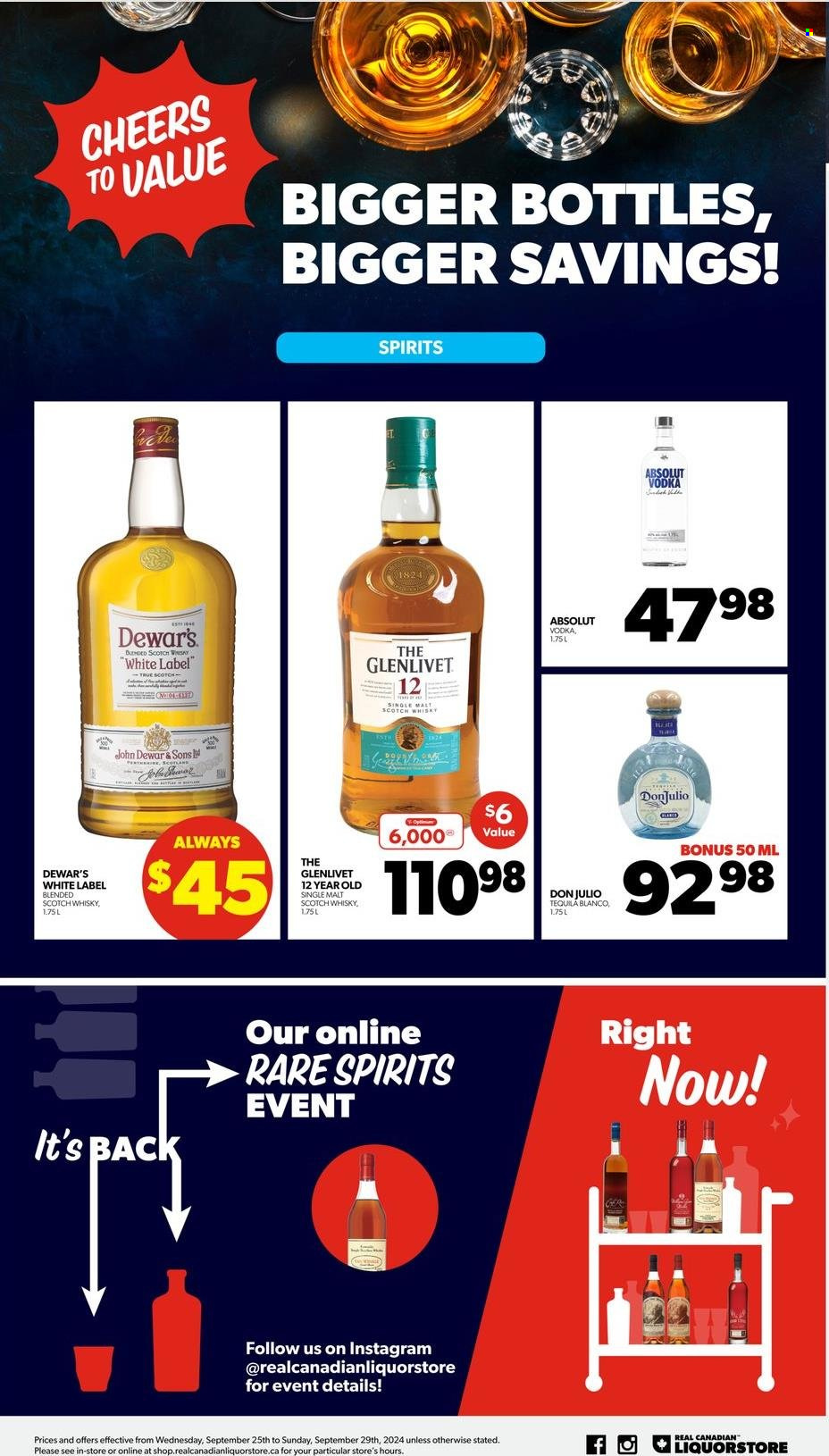 Real Canadian Liquorstore flyer - September 25, 2024 - September 29, 2024. Page 4