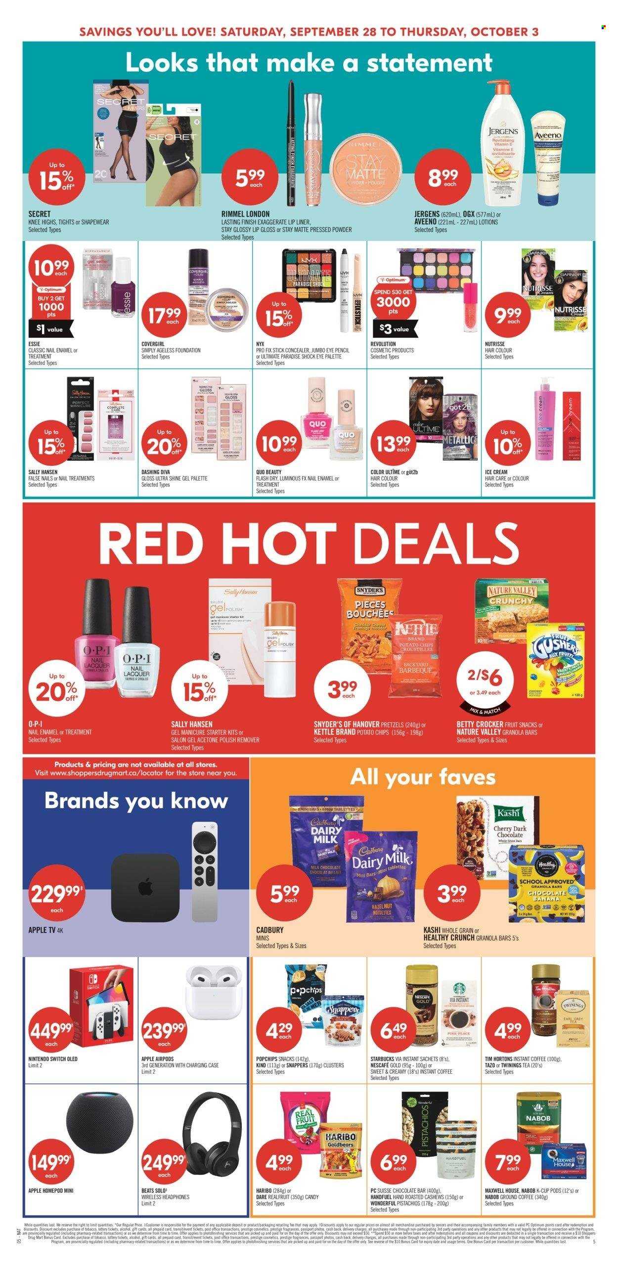 Shoppers Drug Mart flyer - September 28, 2024 - October 03, 2024. Page 11