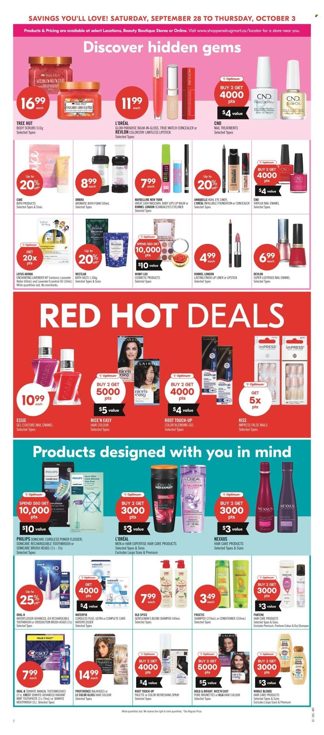 Shoppers Drug Mart flyer - September 28, 2024 - October 03, 2024. Page 19
