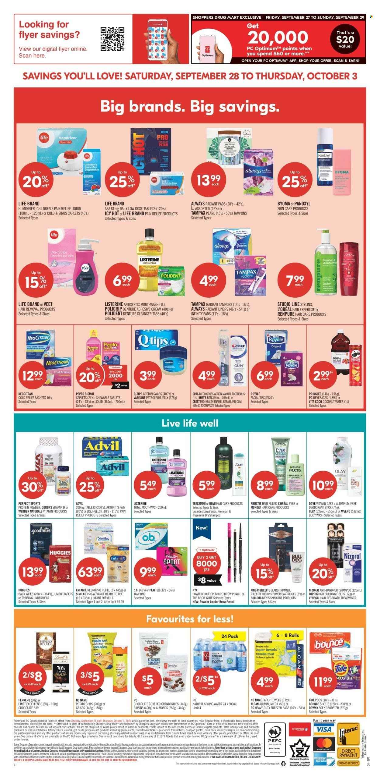 Shoppers Drug Mart flyer - September 28, 2024 - October 03, 2024. Page 21