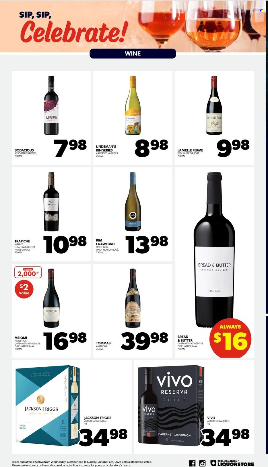 Real Canadian Liquorstore flyer - October 02, 2024 - October 06, 2024. Page 4