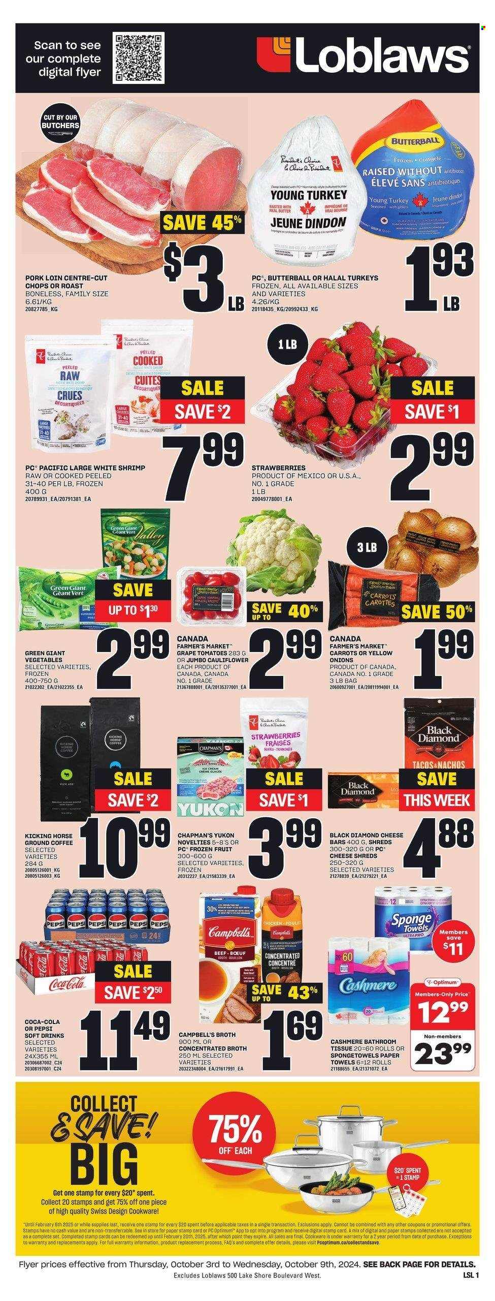 Loblaws flyer - October 03, 2024 - October 09, 2024. Page 1