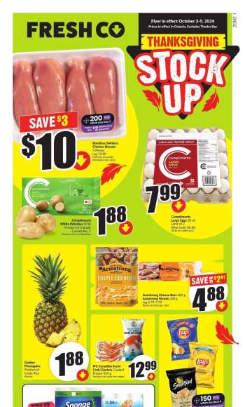 FreshCo. Flyer - October 03, 2024 - October 09, 2024.