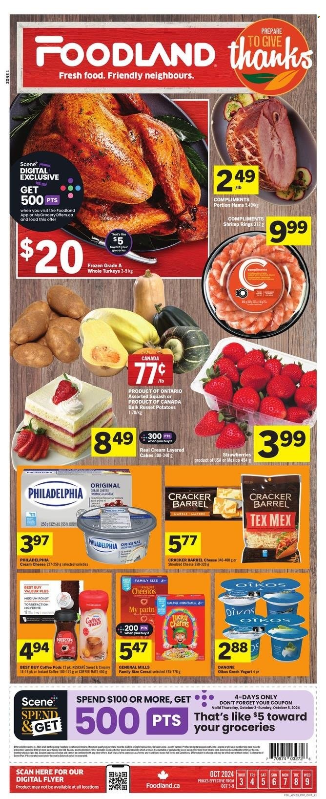 Foodland flyer - October 03, 2024 - October 09, 2024. Page 1