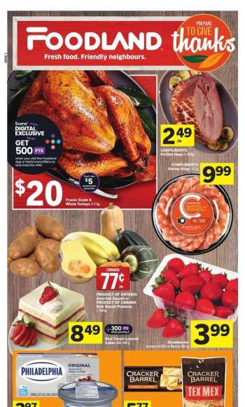 Foodland Flyer - October 03, 2024 - October 09, 2024.