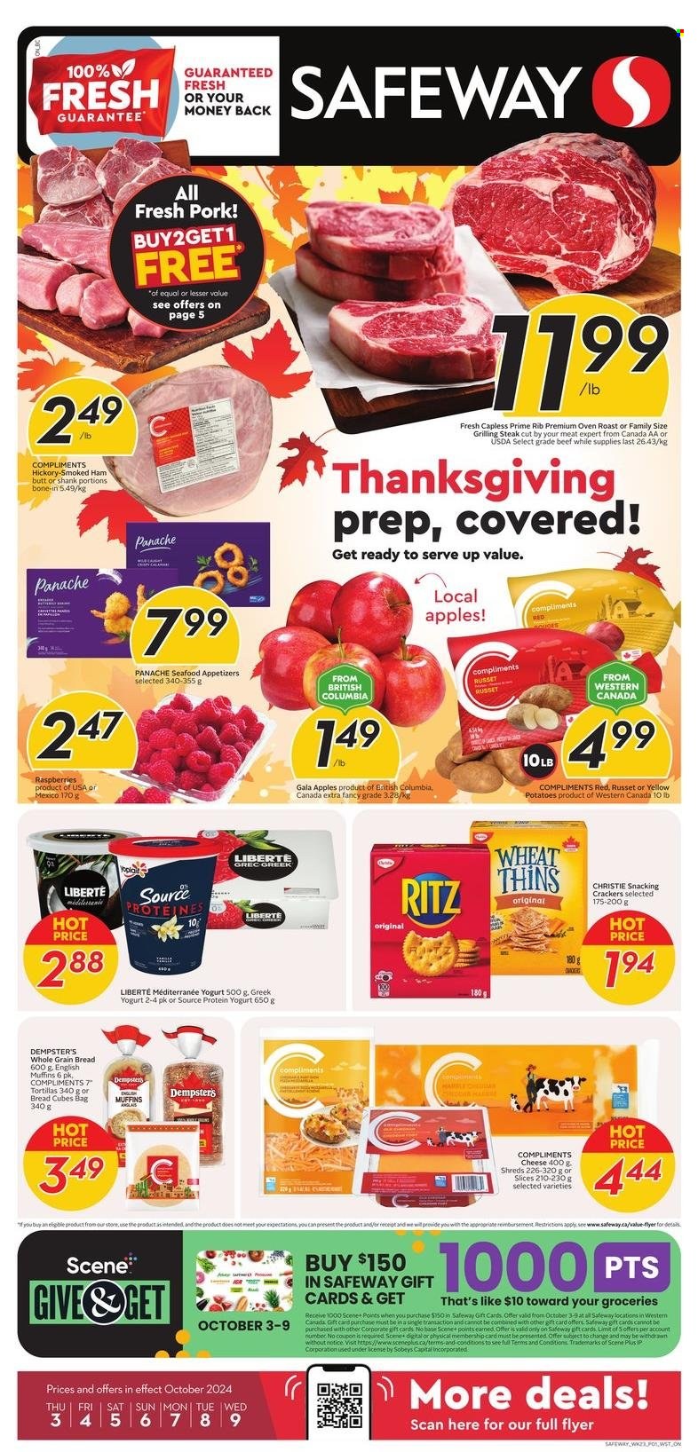 Circulaire Safeway - 03 Octobre 2024 - 09 Octobre 2024. Page 1