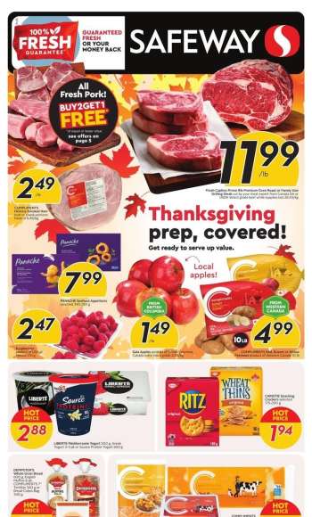 Safeway Flyer - October 03, 2024 - October 09, 2024.