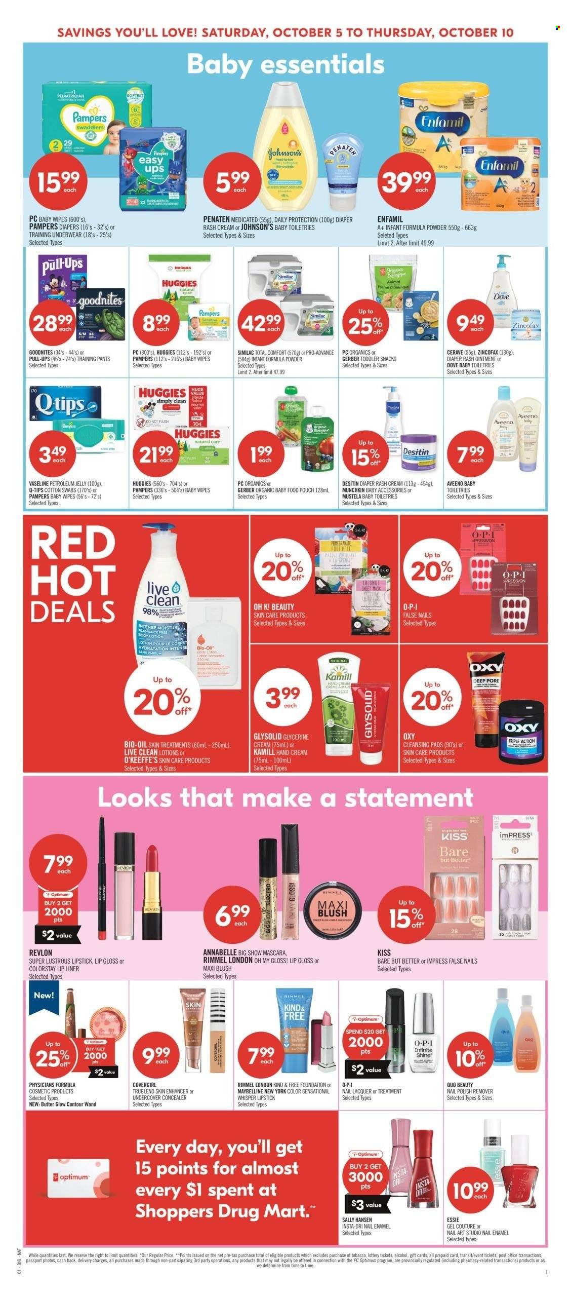 Shoppers Drug Mart flyer - October 05, 2024 - October 10, 2024. Page 9