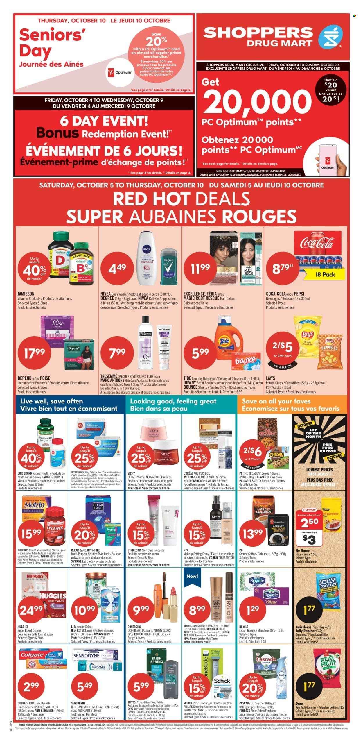 Shoppers Drug Mart flyer - October 05, 2024 - October 10, 2024. Page 5