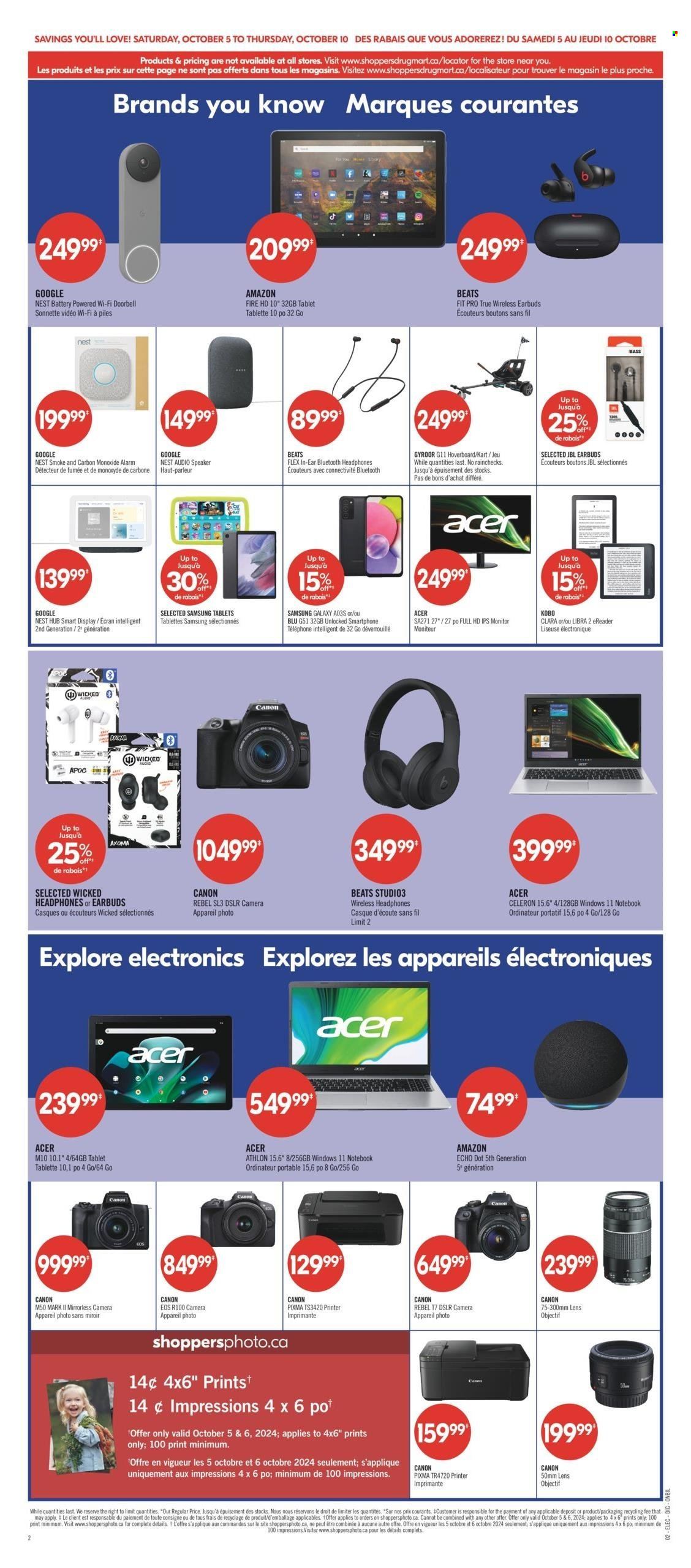 Shoppers Drug Mart flyer - October 05, 2024 - October 10, 2024. Page 19