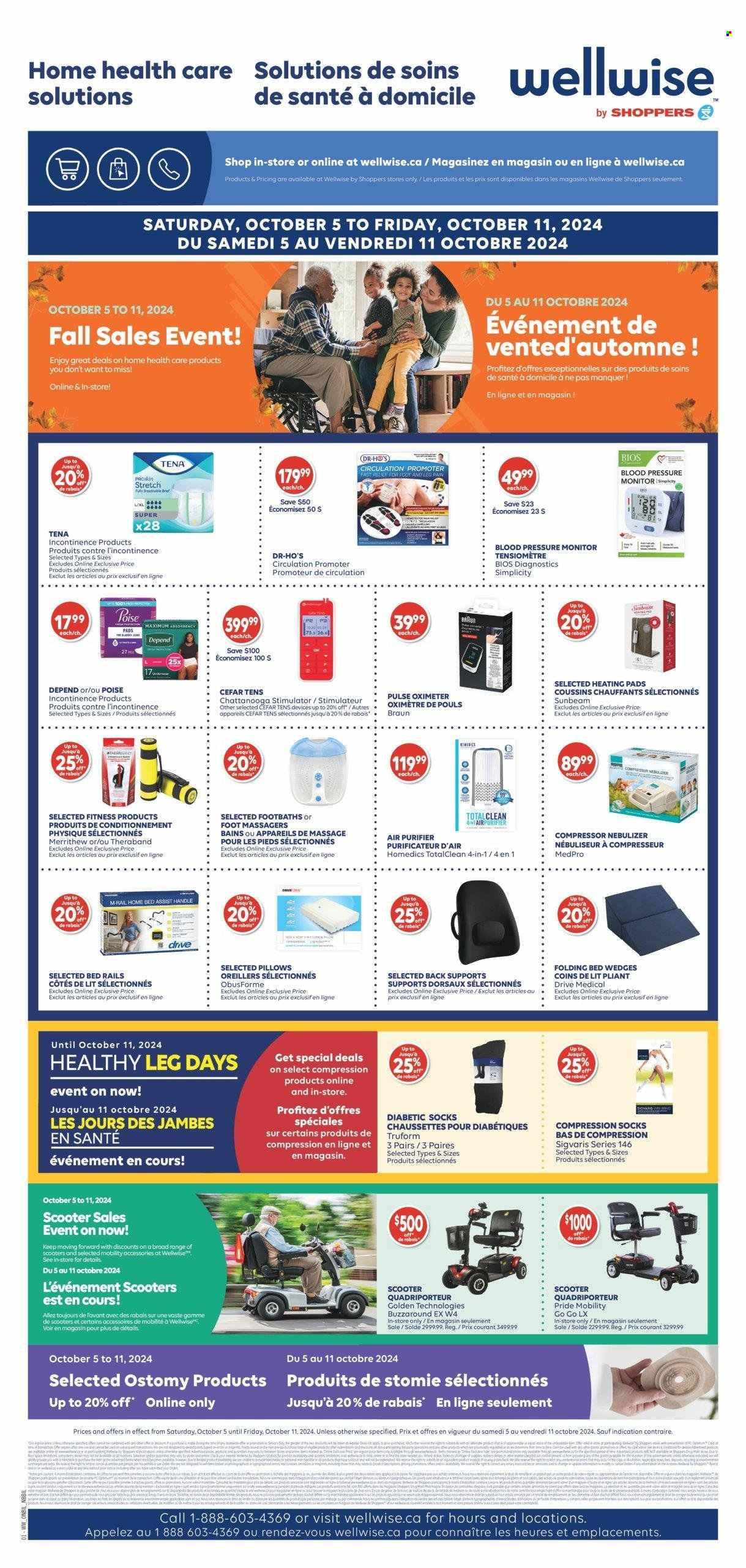 Shoppers Drug Mart flyer - October 05, 2024 - October 10, 2024. Page 24