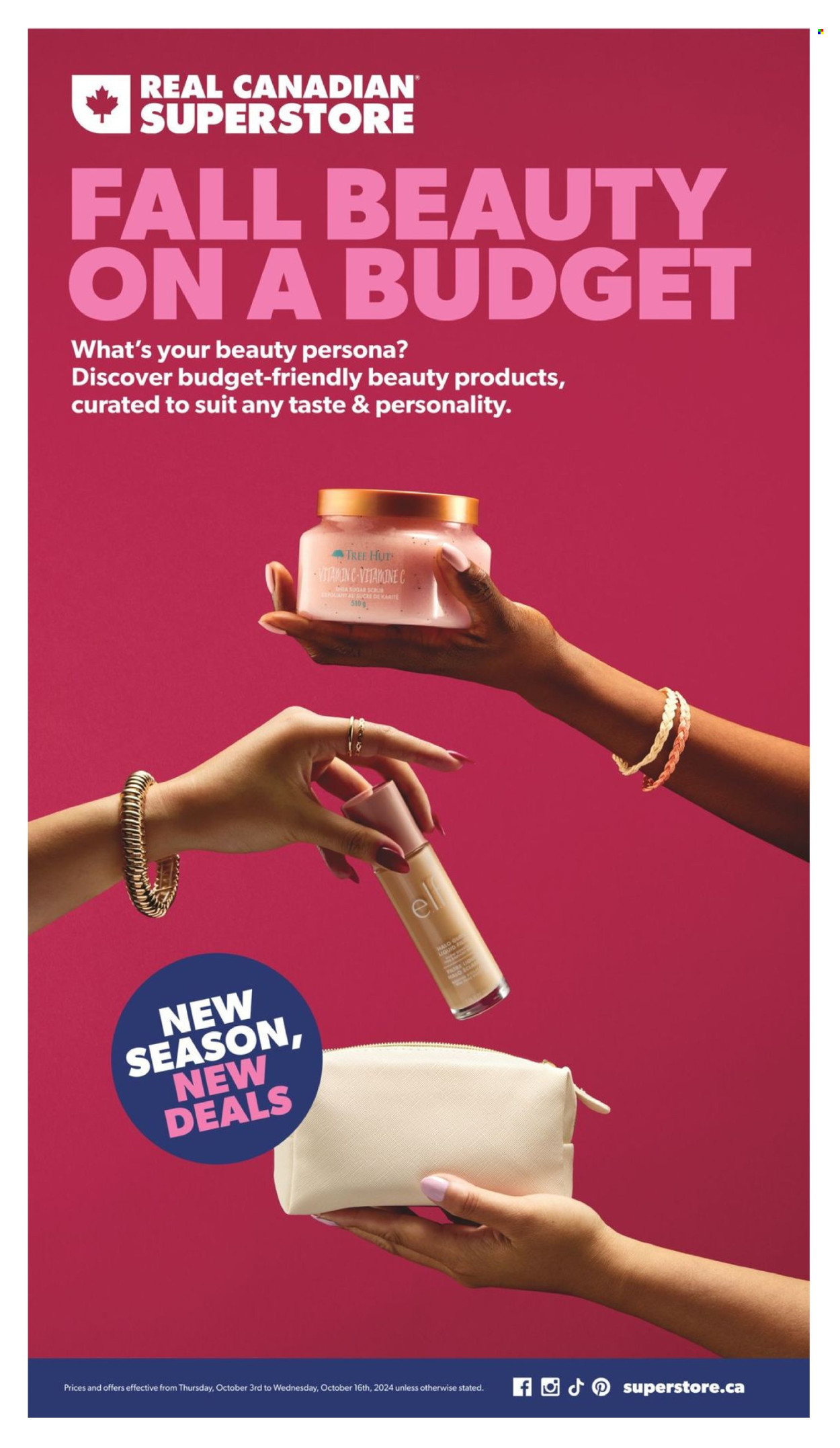 Real Canadian Superstore flyer - October 04, 2024 - October 16, 2024. Page 1