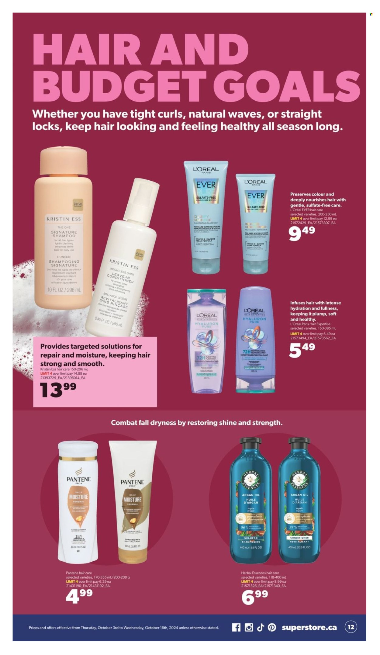 Real Canadian Superstore flyer - October 04, 2024 - October 16, 2024. Page 12