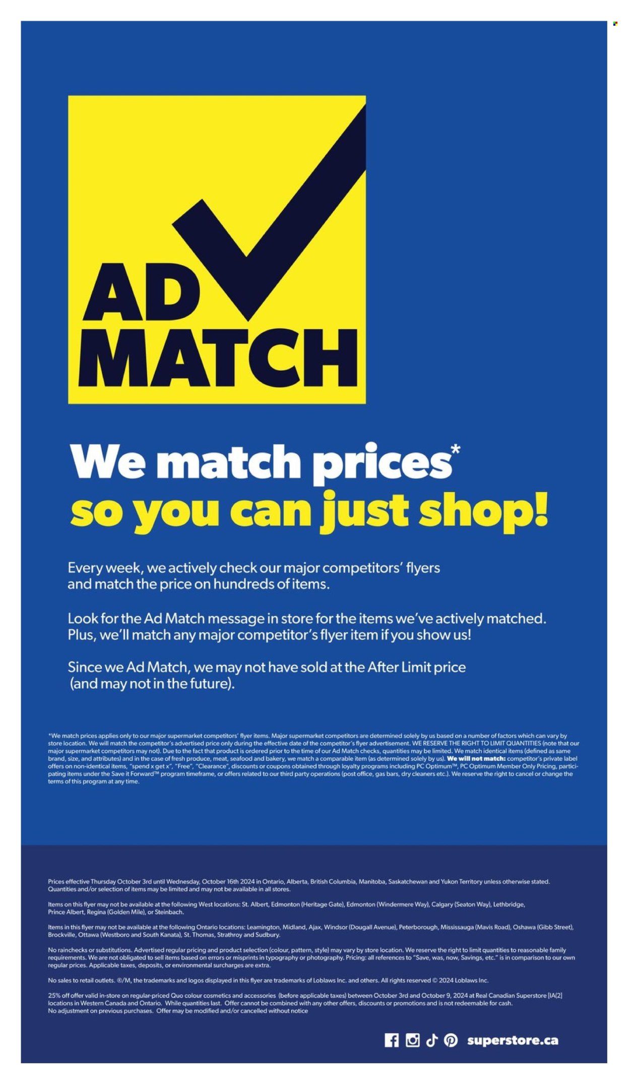 Real Canadian Superstore flyer - October 04, 2024 - October 16, 2024. Page 14