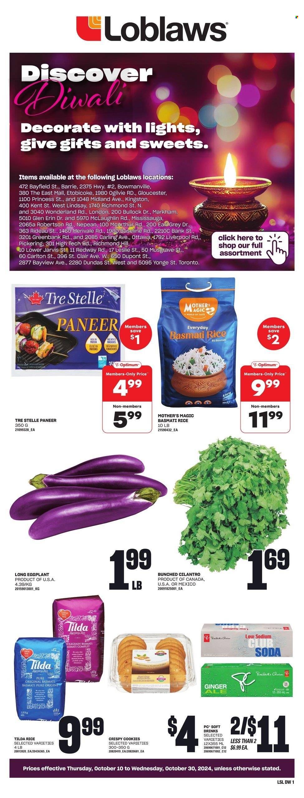 Loblaws flyer - October 10, 2024 - October 30, 2024. Page 1