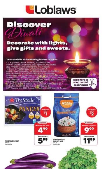 Loblaws Flyer - October 10, 2024 - October 30, 2024.