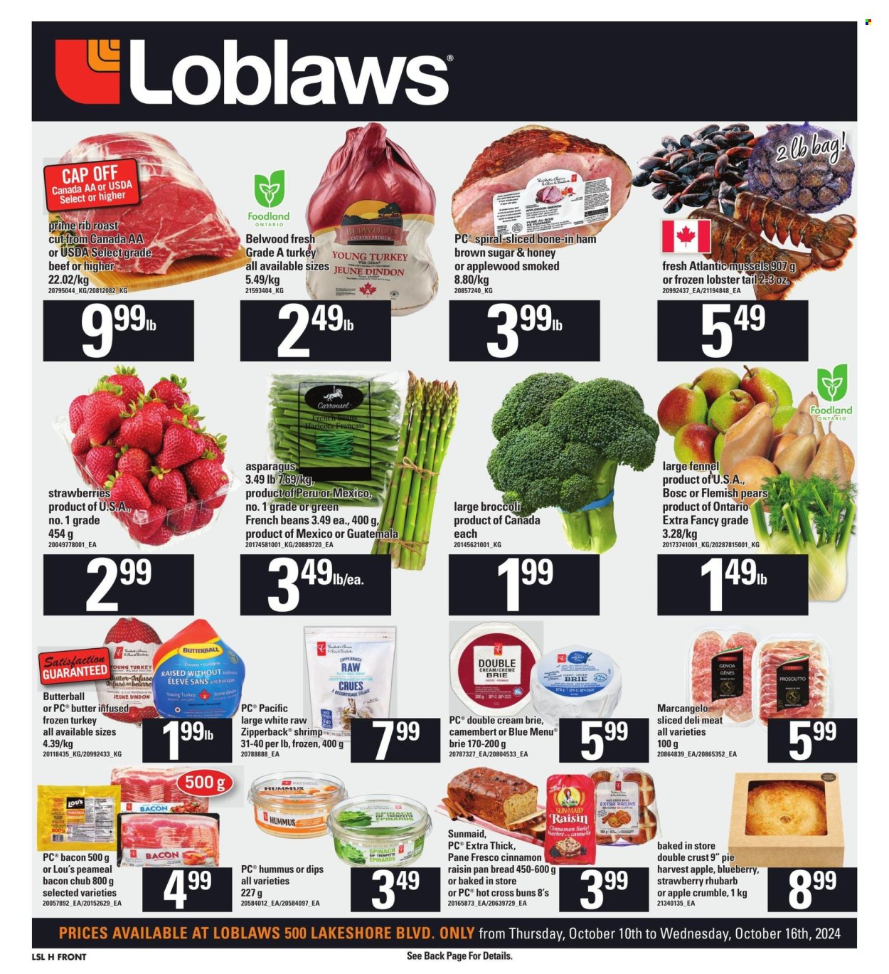 Loblaws flyer - October 10, 2024 - October 16, 2024. Page 1