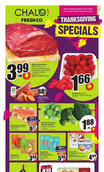 FreshCo. Flyer - October 10, 2024 - October 16, 2024.