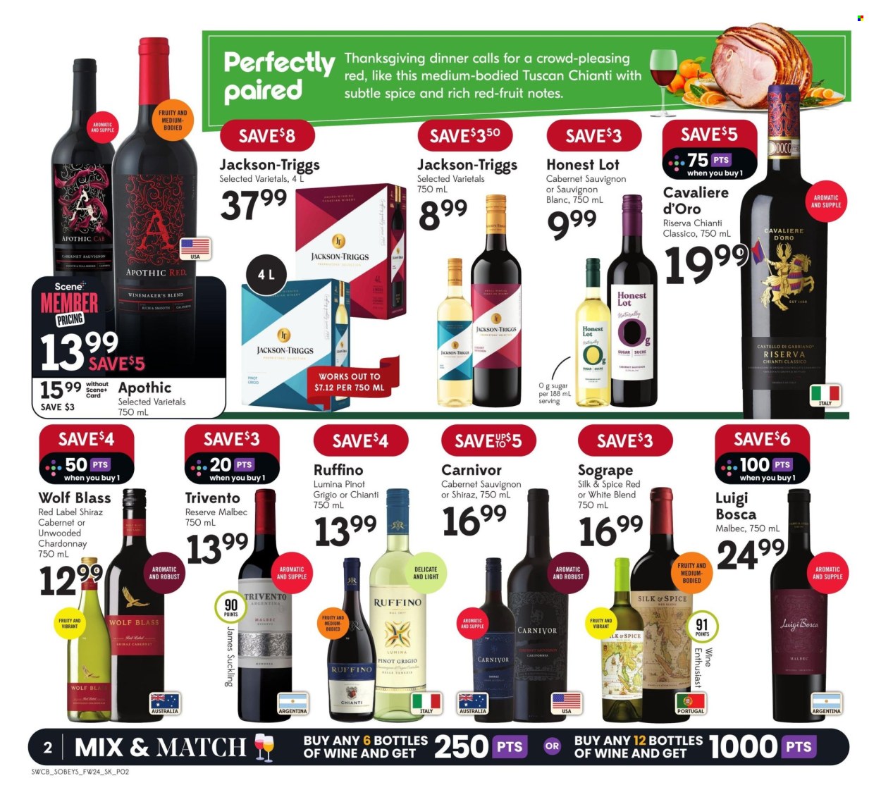 Sobeys Liquor flyer - October 10, 2024 - October 16, 2024. Page 2
