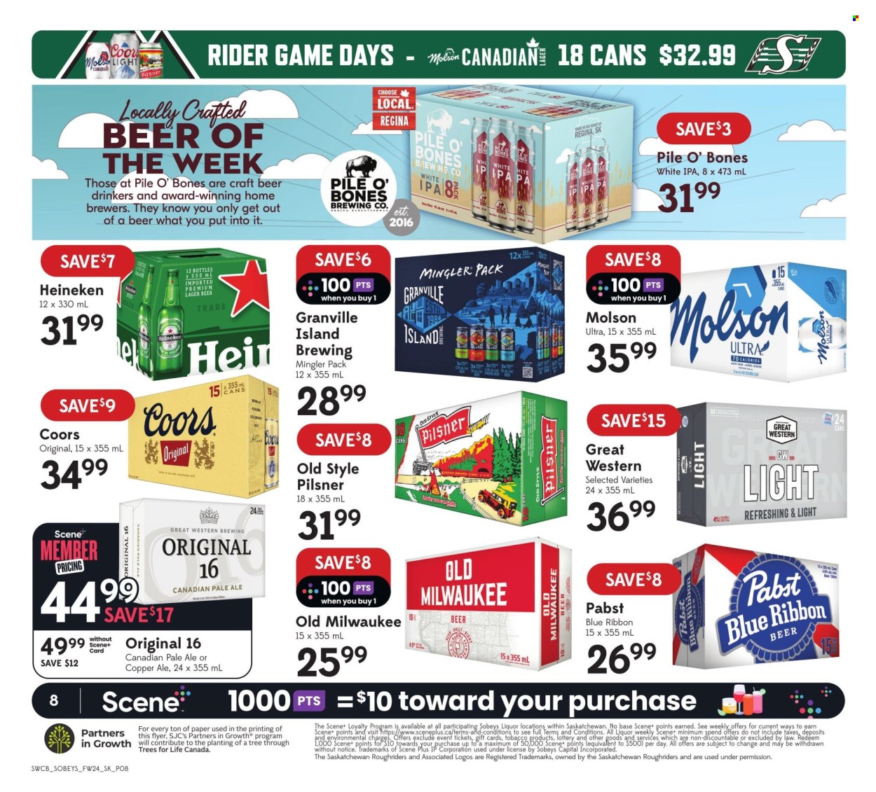 Sobeys Liquor flyer - October 10, 2024 - October 16, 2024. Page 9