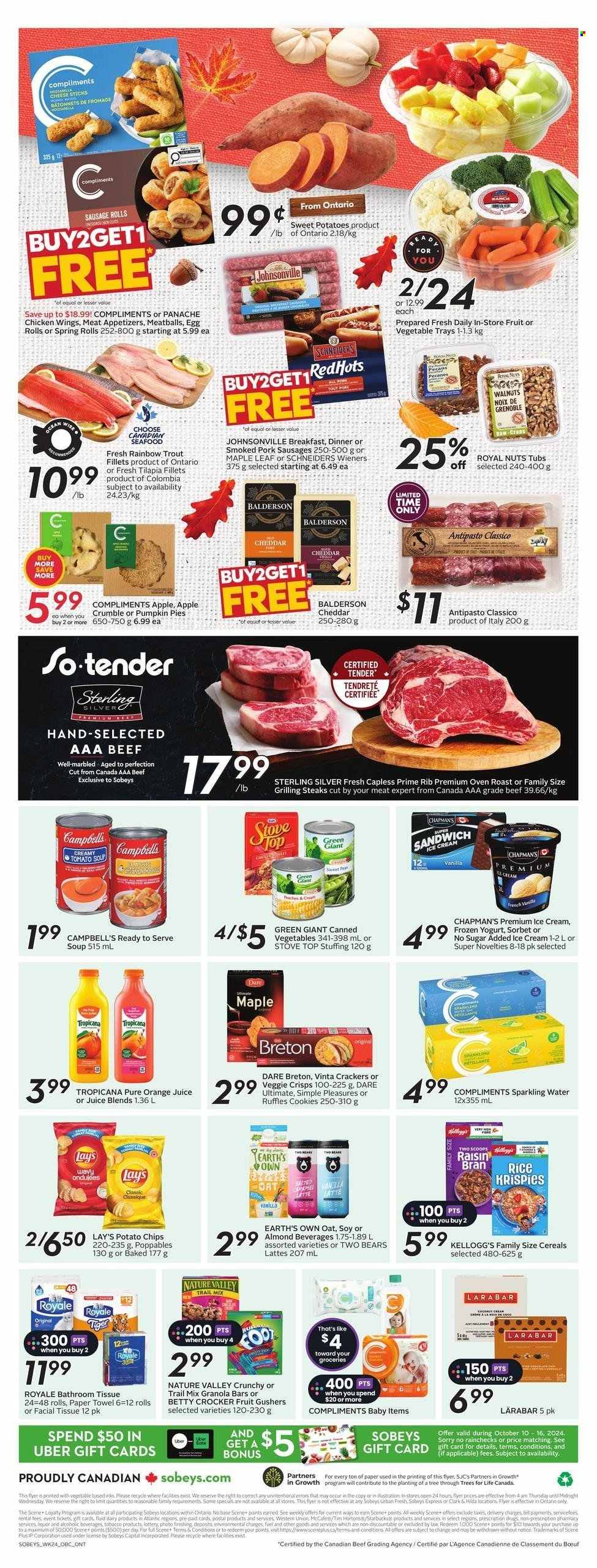 Sobeys flyer - October 10, 2024 - October 16, 2024. Page 3
