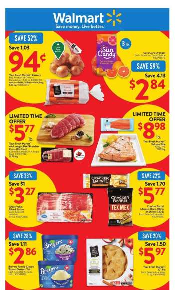 Circulaire Walmart - 10 Octobre 2024 - 16 Octobre 2024.