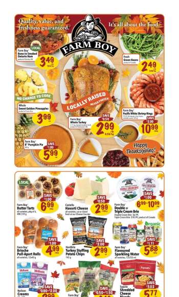Farm Boy Flyer - October 10, 2024 - October 16, 2024.