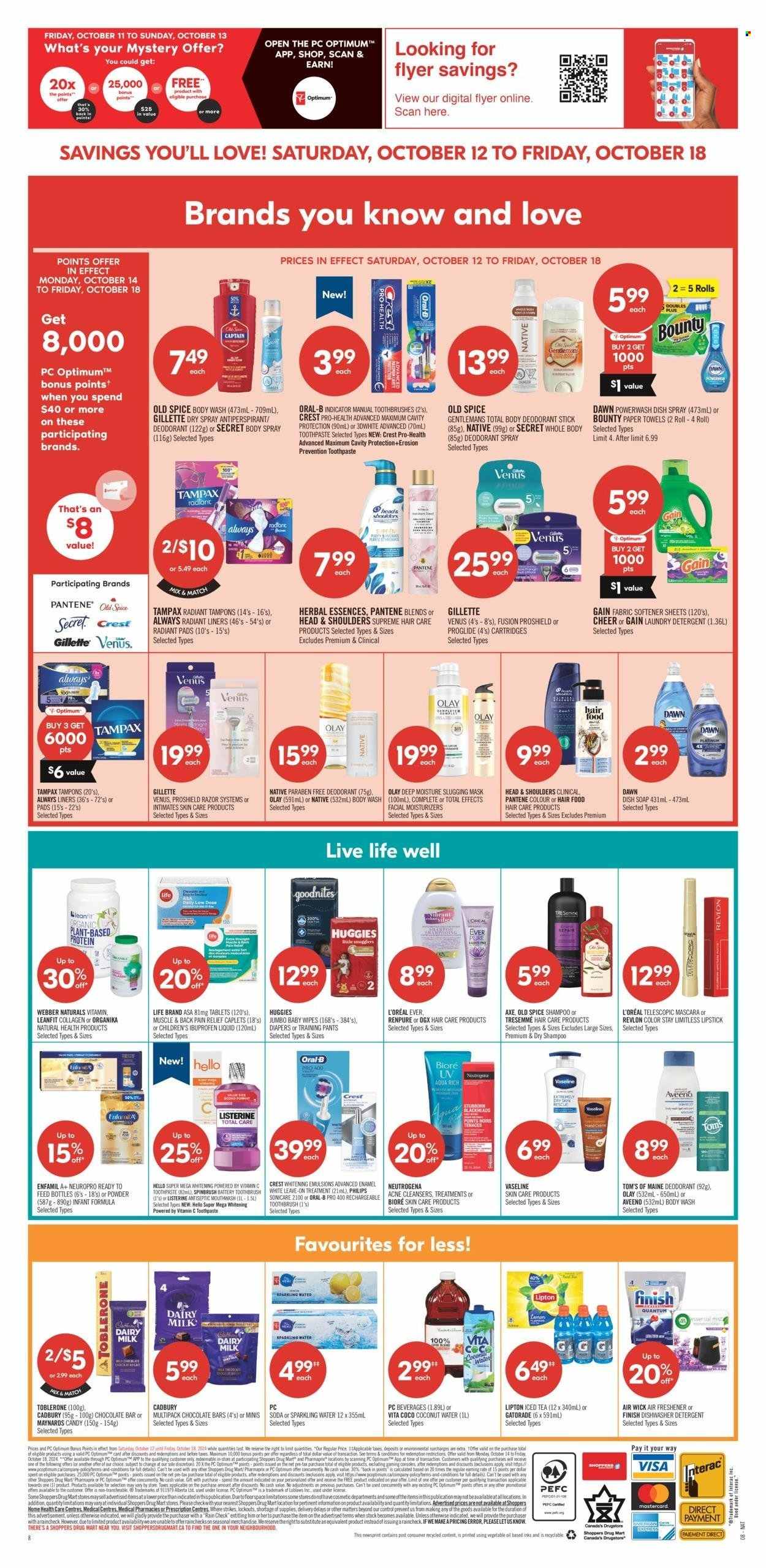 Shoppers Drug Mart flyer - October 12, 2024 - October 17, 2024. Page 20
