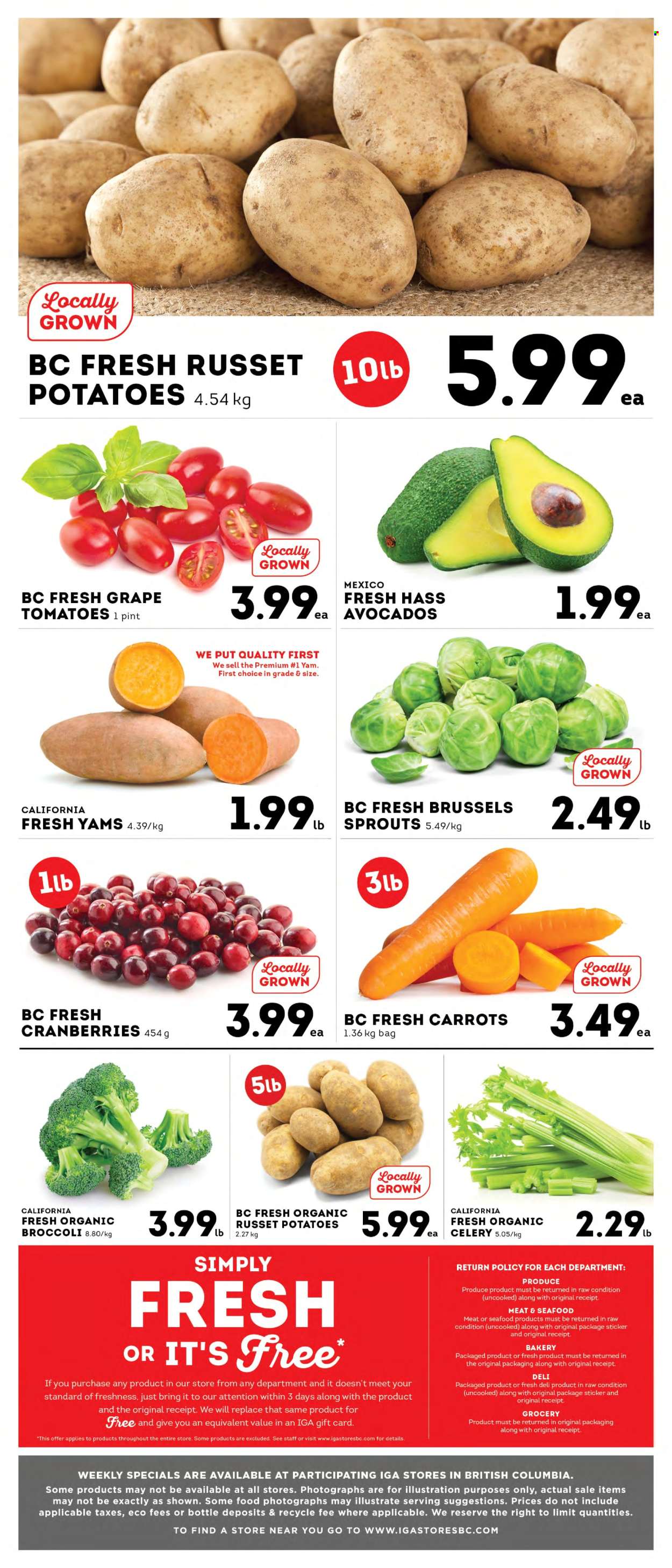 IGA Simple Goodness flyer - October 11, 2024 - October 17, 2024. Page 6