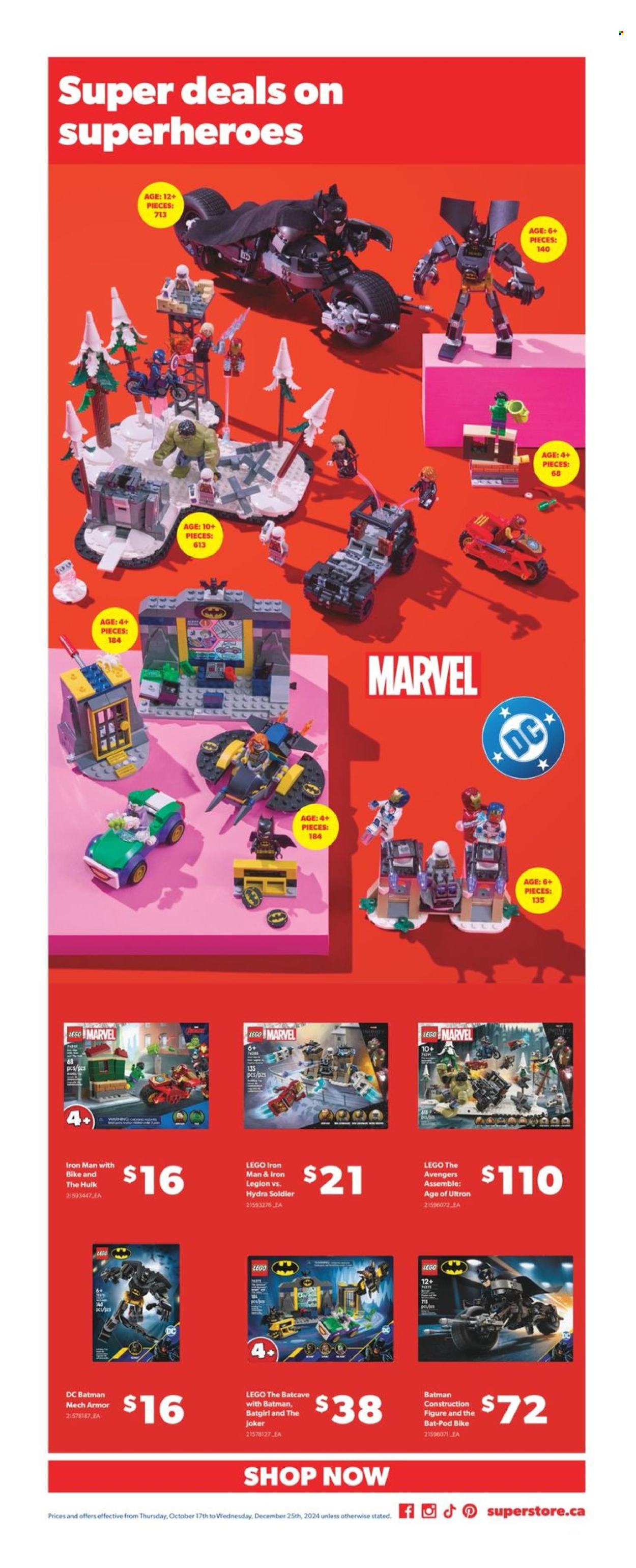 Real Canadian Superstore flyer - October 17, 2024 - November 20, 2024. Page 6