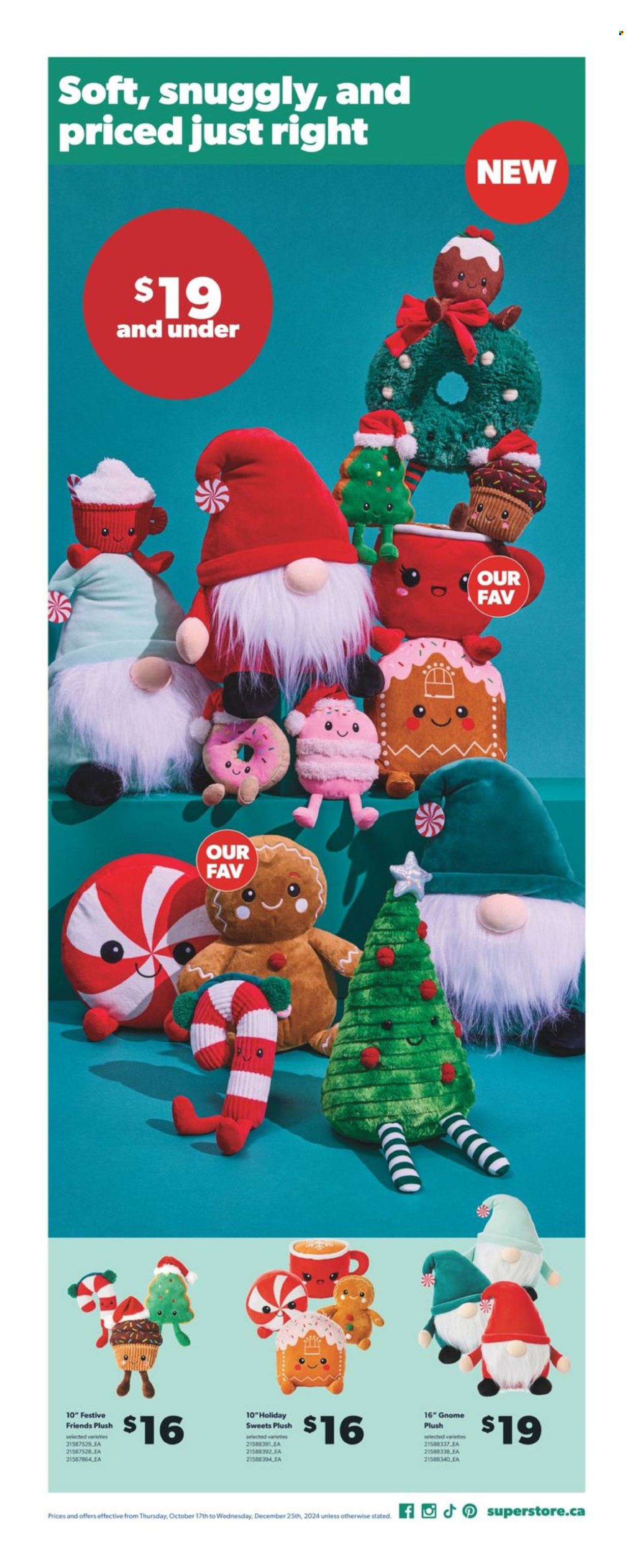Real Canadian Superstore flyer - October 17, 2024 - November 20, 2024. Page 17
