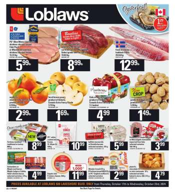 Loblaws Flyer - October 17, 2024 - October 23, 2024.