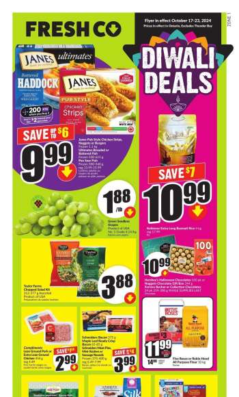 FreshCo. Flyer - October 17, 2024 - October 23, 2024.