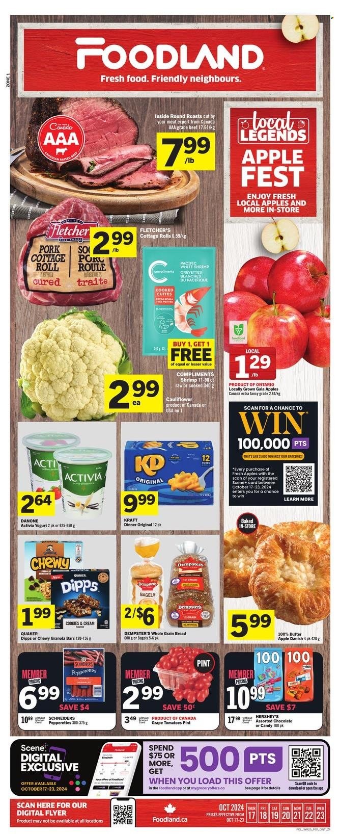 Foodland flyer - October 17, 2024 - October 23, 2024. Page 1