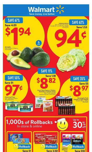 Circulaire Walmart - 17 Octobre 2024 - 23 Octobre 2024.