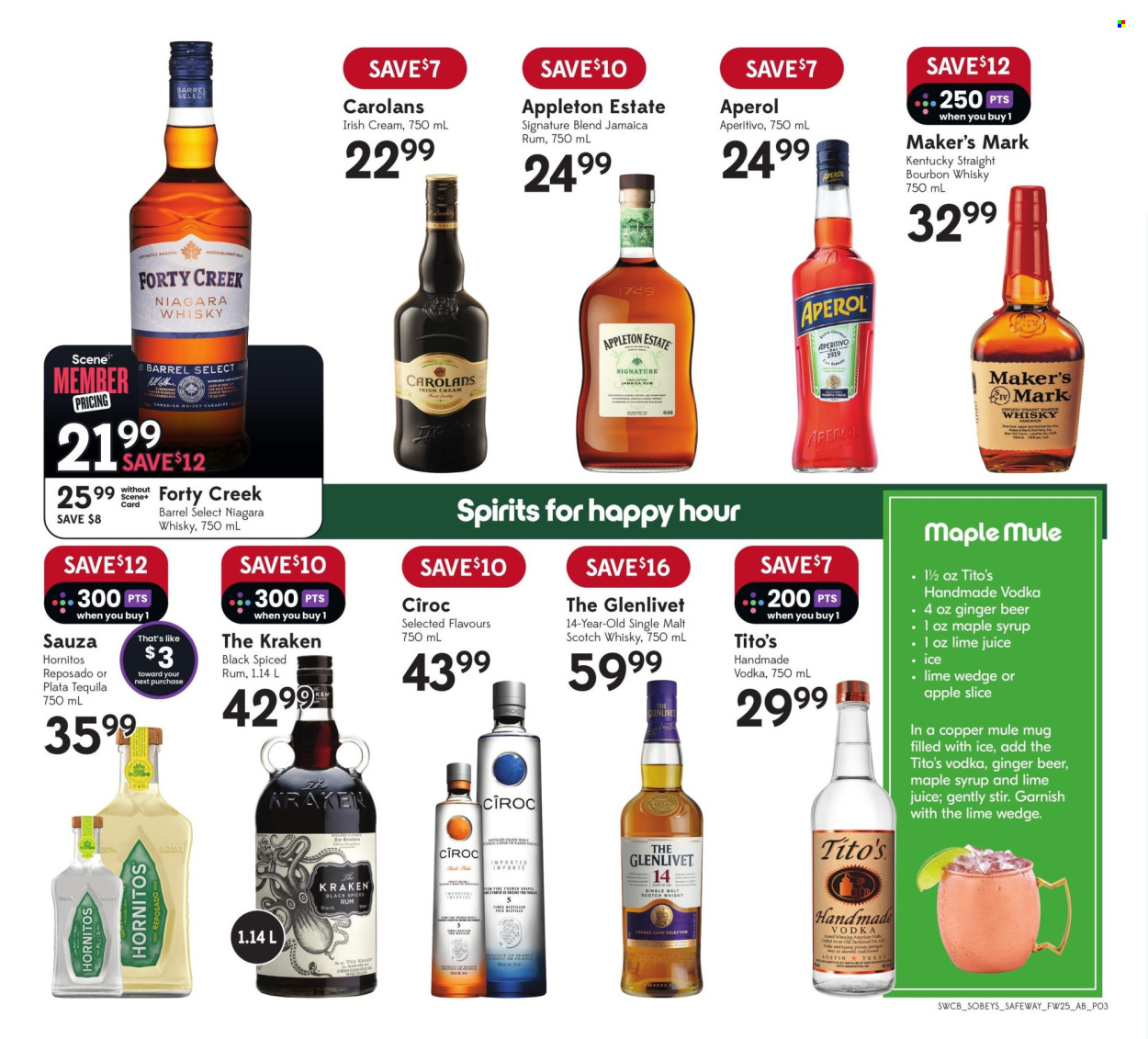 Sobeys Liquor flyer - October 17, 2024 - October 23, 2024. Page 3