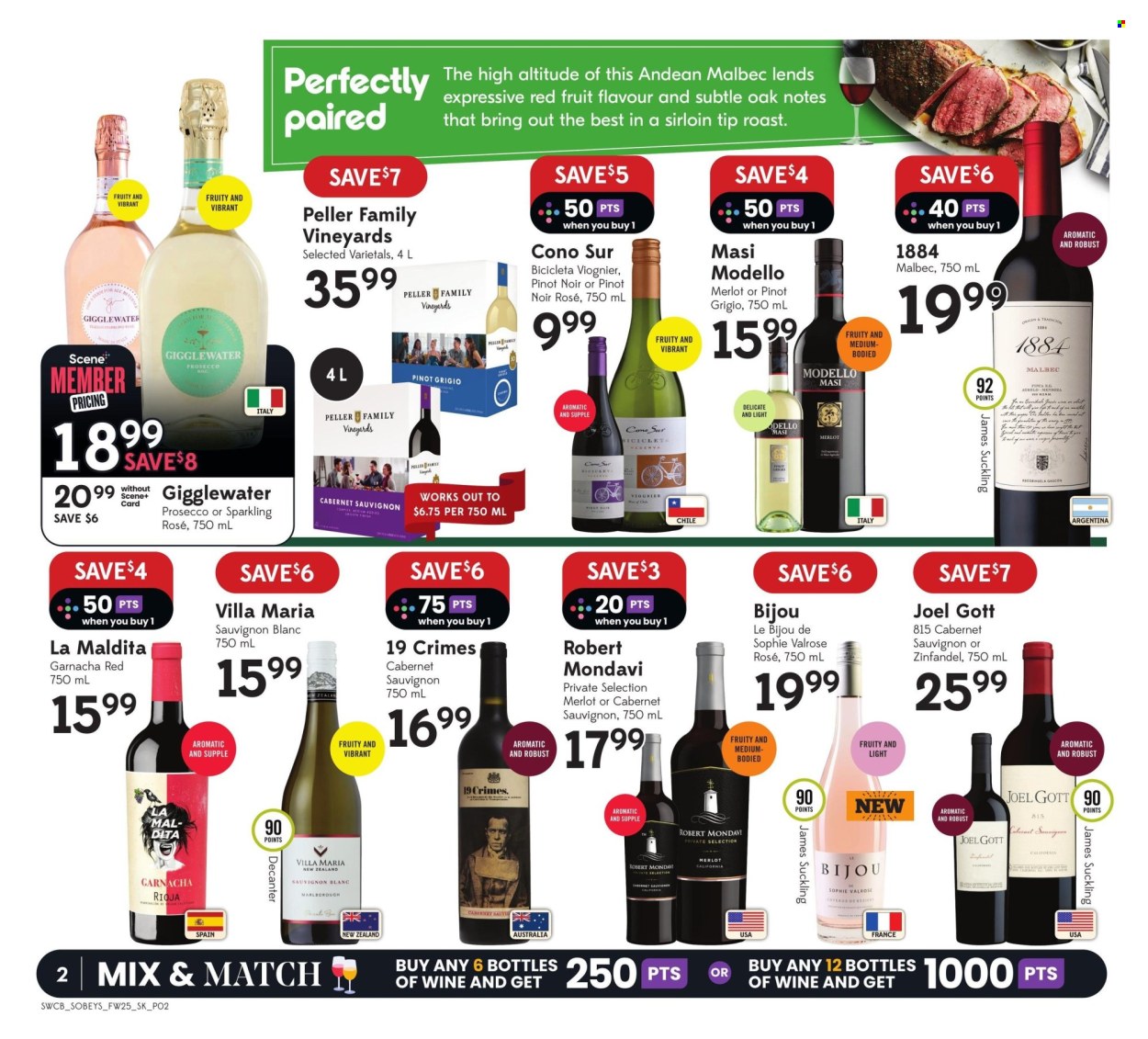 Sobeys Liquor flyer - October 17, 2024 - October 23, 2024. Page 2