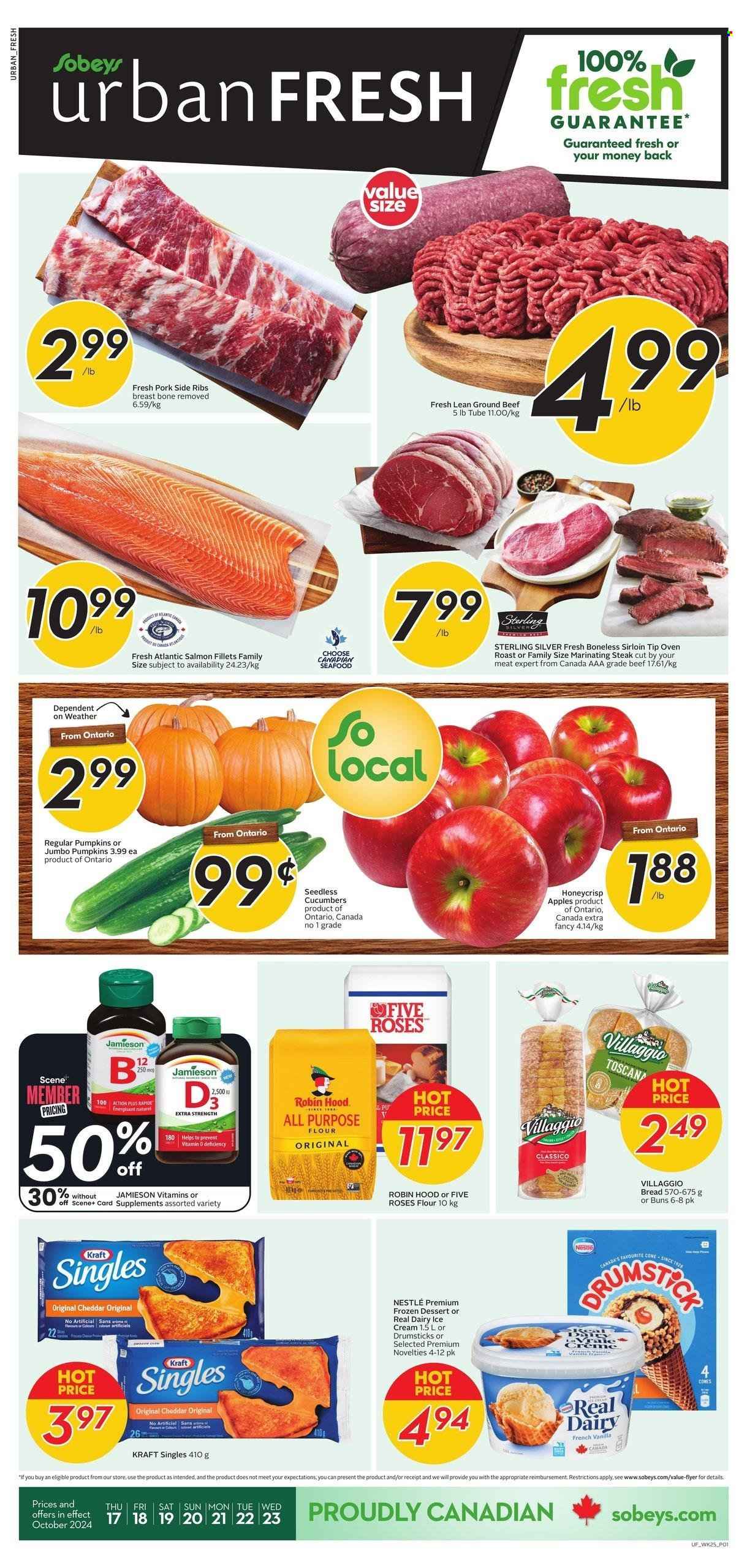 Sobeys Urban Fresh flyer - October 17, 2024 - October 23, 2024. Page 1