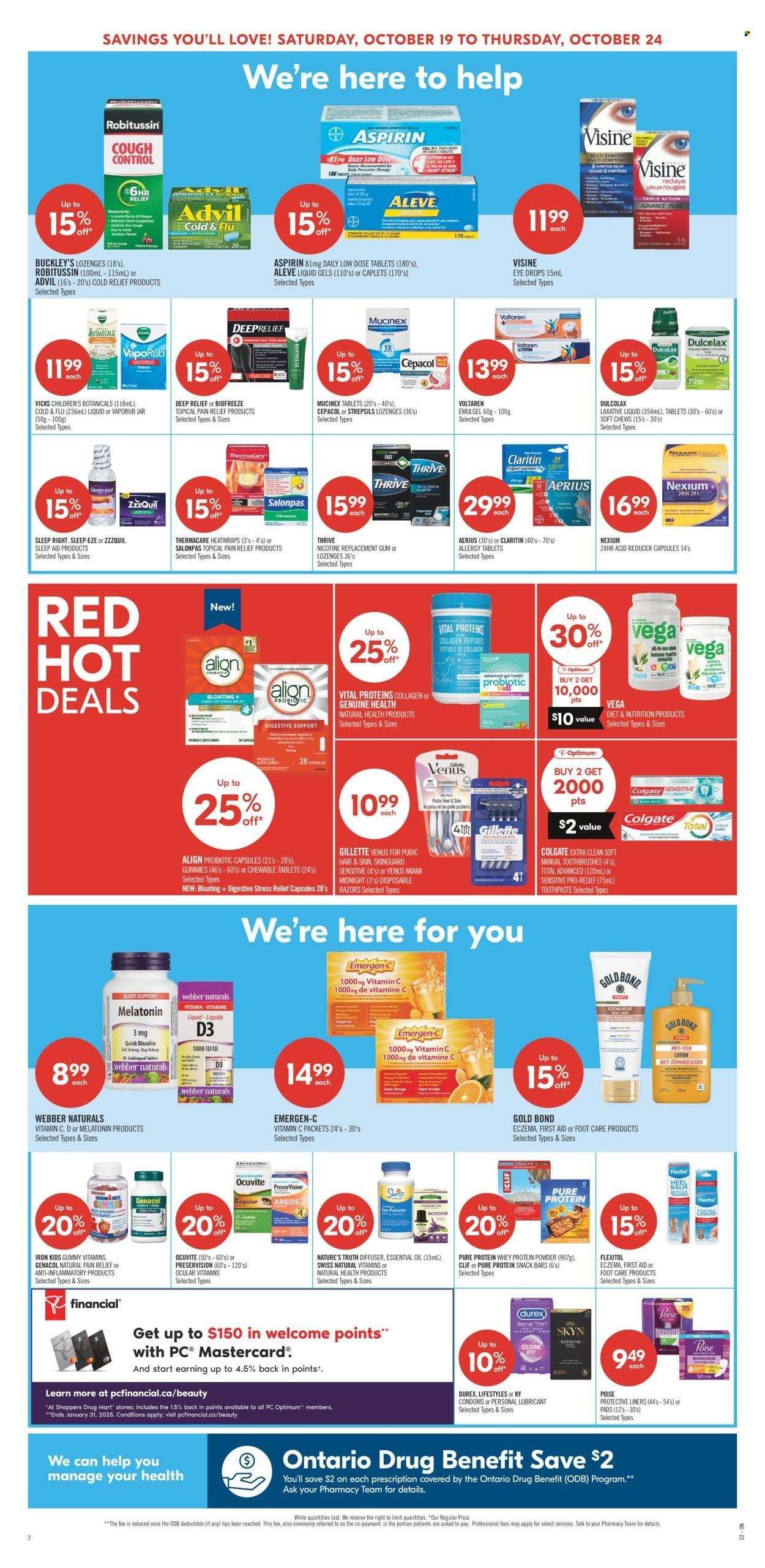 Shoppers Drug Mart flyer - October 19, 2024 - October 24, 2024. Page 4