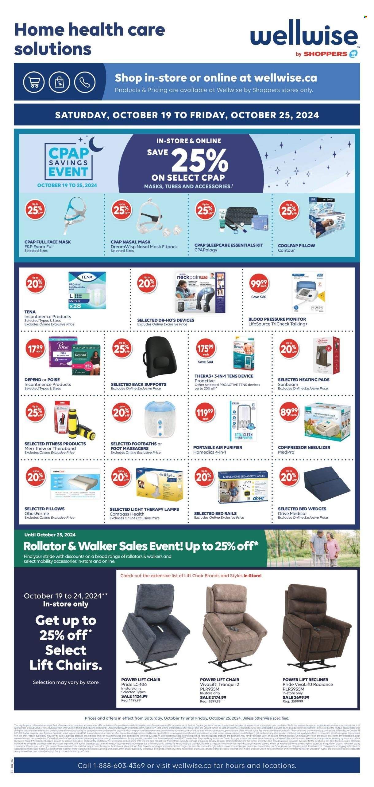 Shoppers Drug Mart flyer - October 19, 2024 - October 24, 2024. Page 25