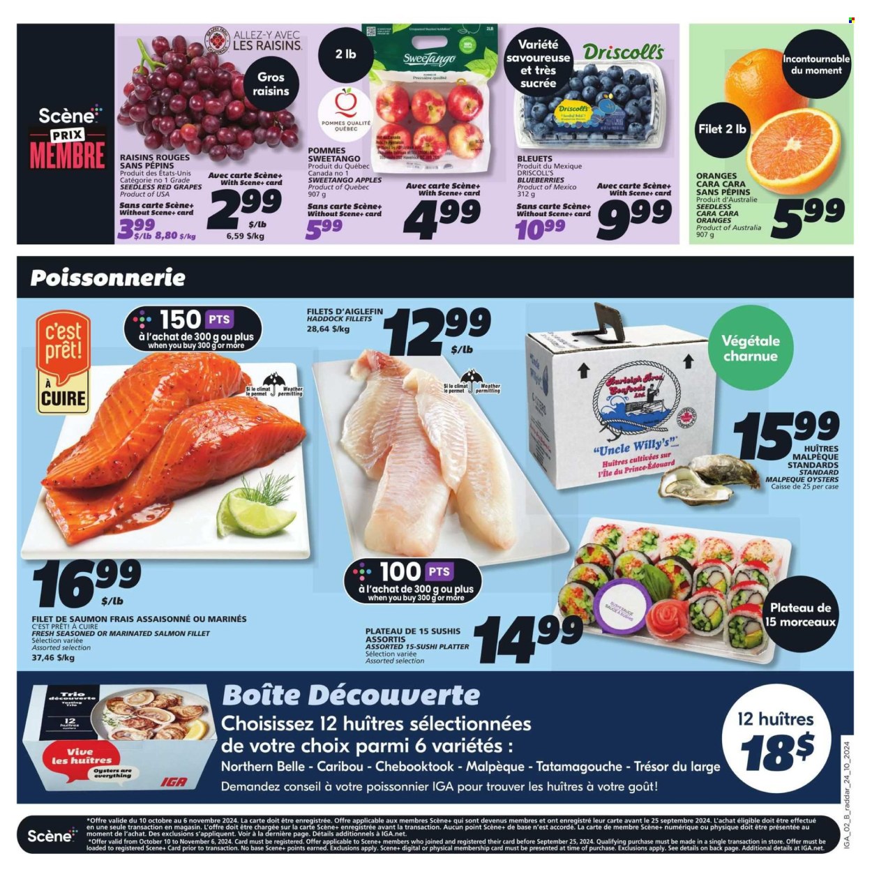 IGA flyer - October 24, 2024 - October 30, 2024. Page 6