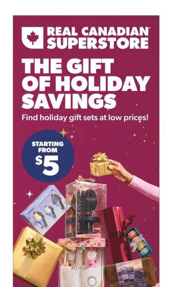 Real Canadian Superstore Flyer - October 24, 2024 - November 20, 2024.