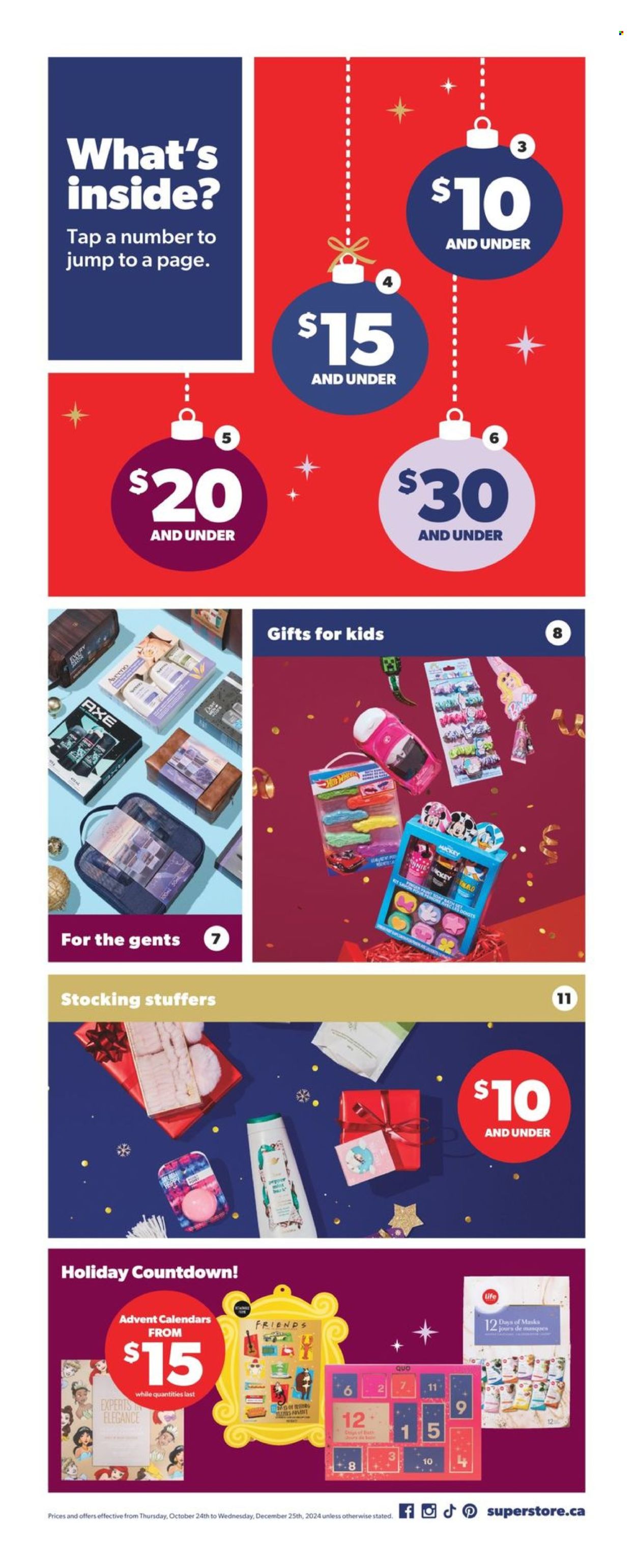Real Canadian Superstore flyer - October 24, 2024 - December 25, 2024. Page 2