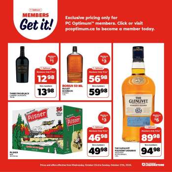 Circulaire Real Canadian Liquorstore - 23 Octobre 2024 - 27 Octobre 2024.